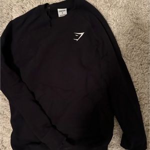 Gym shark sweatshirt! Black. Men’s Medium